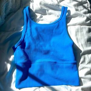 Lululemon size 0 power pivot poolside ribbed tank top